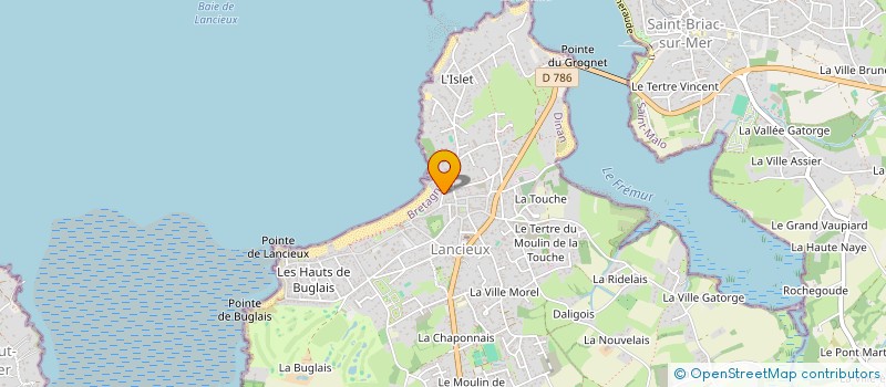 localisation de l'entreprise BEVA à LANCIEUX