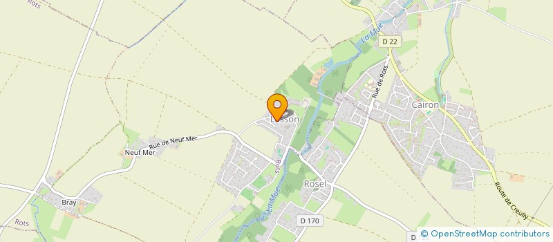 localisation de l'entreprise BEVALIE  ROTS