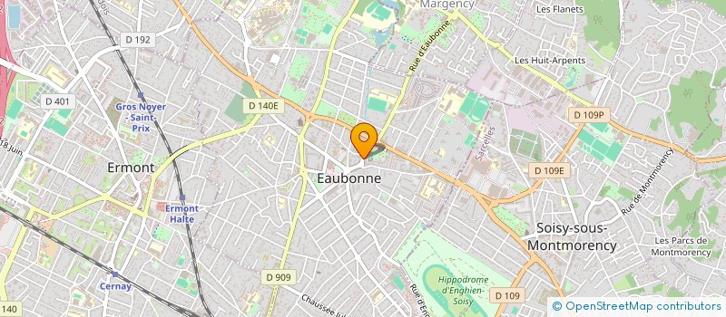 localisation de l'entreprise BEVANS à EAUBONNE