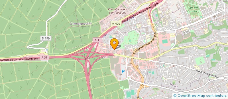 localisation de l'entreprise BEVAYO  LAXOU