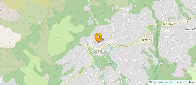 localisation de l'entreprise BEVE à TOURRETTES-SUR-LOUP