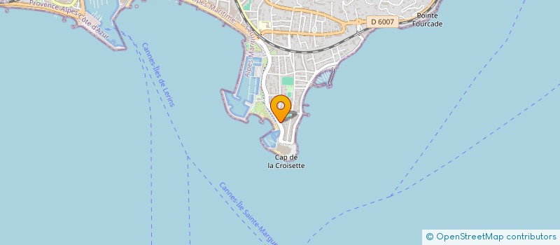 localisation de l'entreprise BEVERLY à CANNES