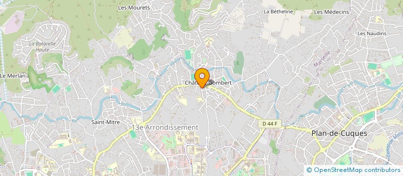 localisation de l'entreprise BEVERLY COIFFURE à MARSEILLE