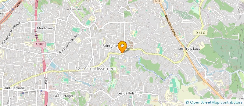 localisation de l'entreprise BEVESI à MARSEILLE
