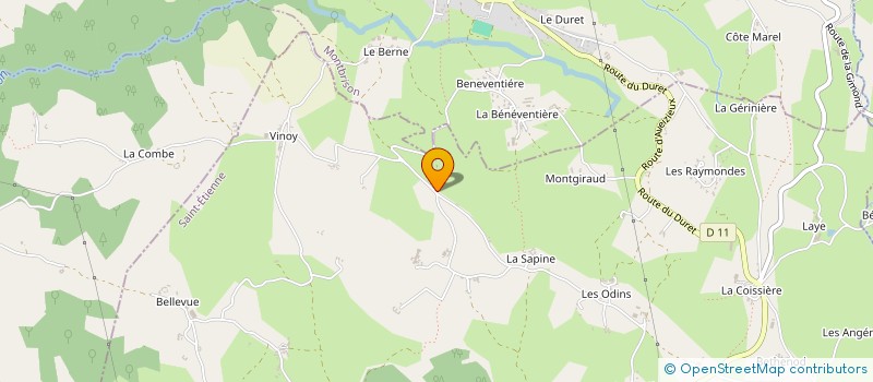 localisation de l'entreprise BEVICO  SAINT-HEAND