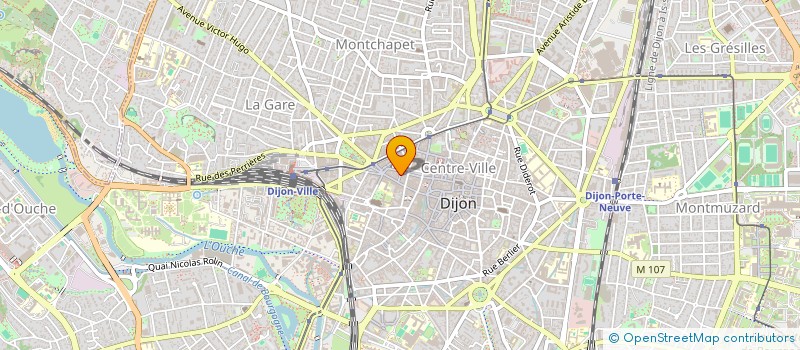 localisation de l'entreprise BEVM SARL à DIJON