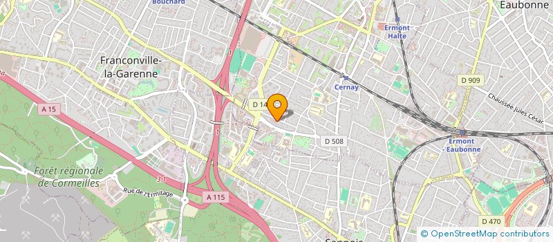 localisation de l'entreprise BEWAN SOLUTIONS  ERMONT