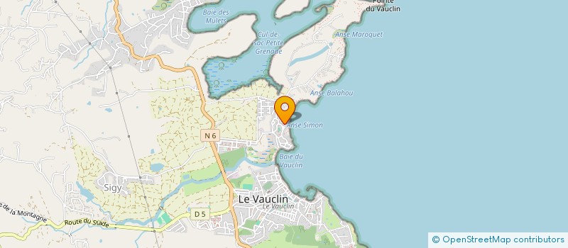 localisation de l'entreprise BEWAPPS  LE VAUCLIN