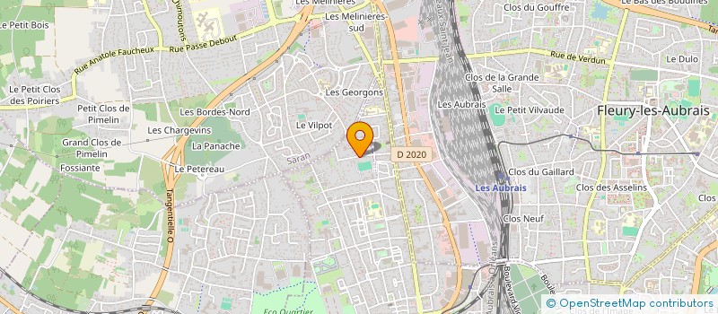 localisation de l'entreprise BEWARE PROD  ORLEANS