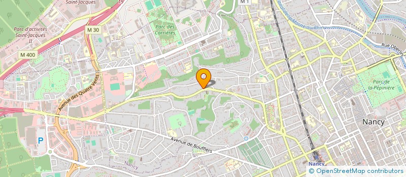 localisation de l'entreprise BEWEAL  NANCY