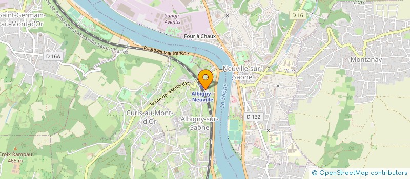 localisation de l'entreprise BEWEEL FIX à ALBIGNY-SUR-SAONE