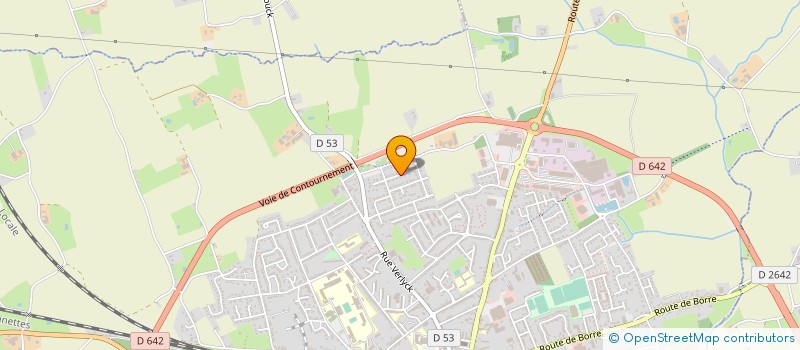 localisation de l'entreprise BEWEXPERT à HAZEBROUCK