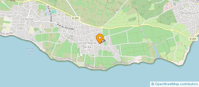 localisation de l'entreprise BEWILD  SAINTE-MARIE-DE-RE