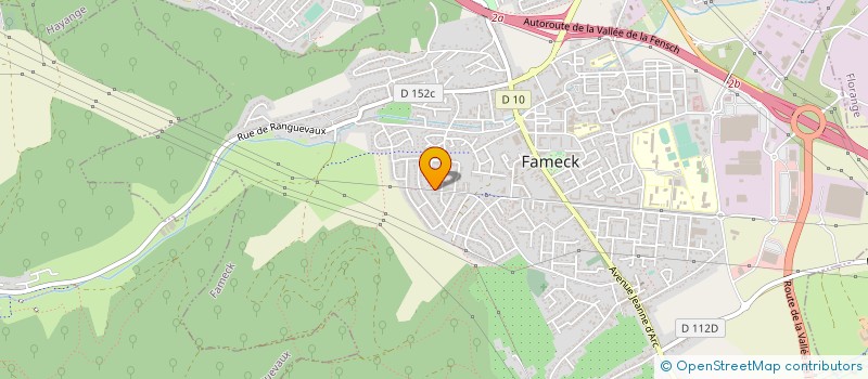 localisation de l'entreprise BEWIM AUTO  JOUY-AUX-ARCHES