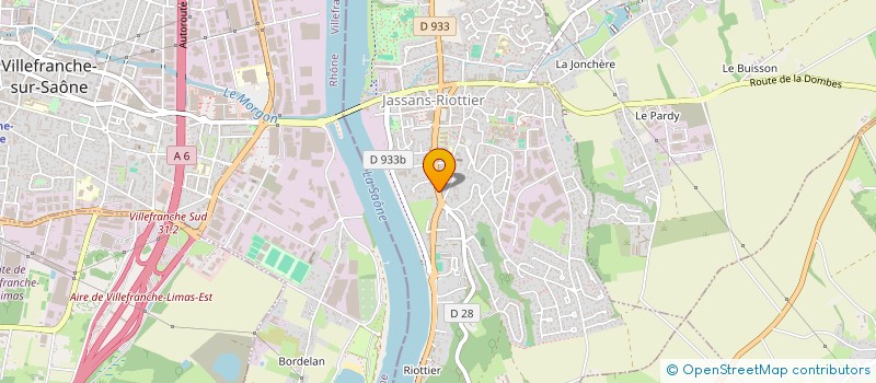 localisation de l'entreprise BEWIMMO à JASSANS-RIOTTIER
