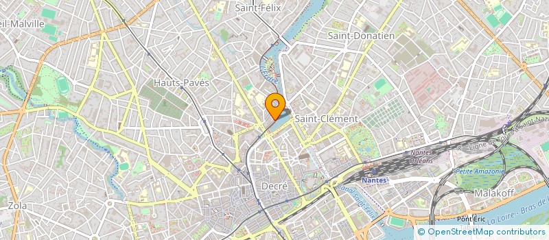 localisation de l'entreprise BEWIZYU à NANTES