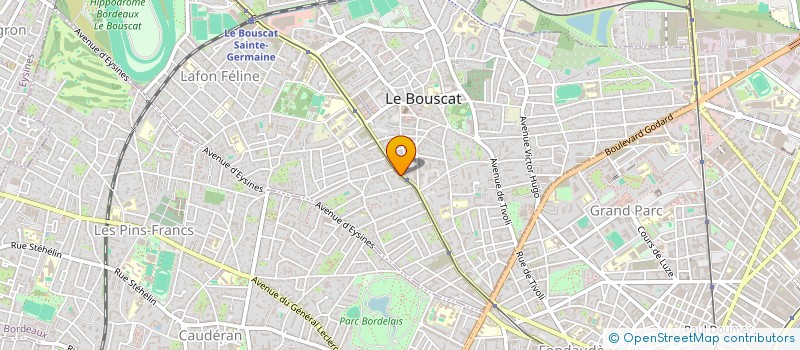 localisation de l'entreprise BEWORLDCONNECT à LE BOUSCAT