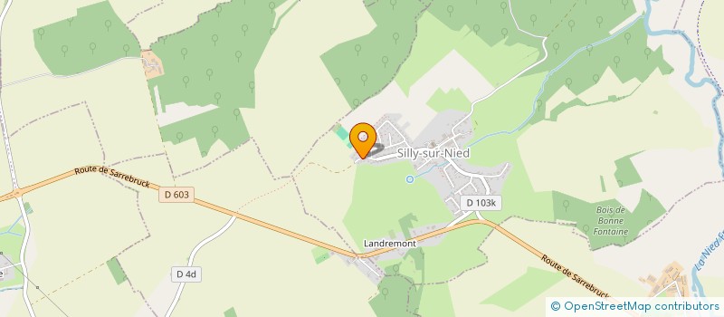 localisation de l'entreprise BEXCO BUREAU EXPERTISES CONSTRUCTION  SILLY-SUR-NIED