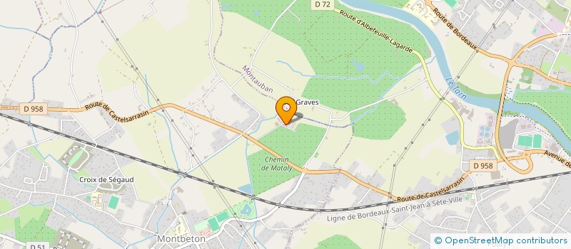 localisation de l'entreprise BEXIANIS  MONTBETON