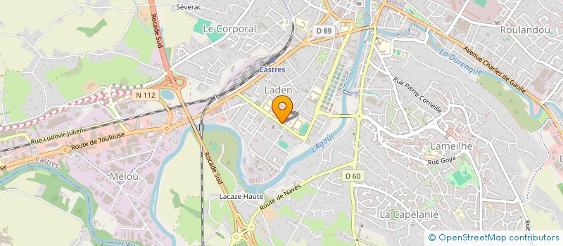 localisation de l'entreprise BEXIGA  CASTRES