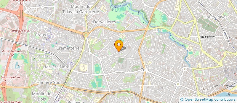 localisation de l'entreprise BEXPERT à NANTES