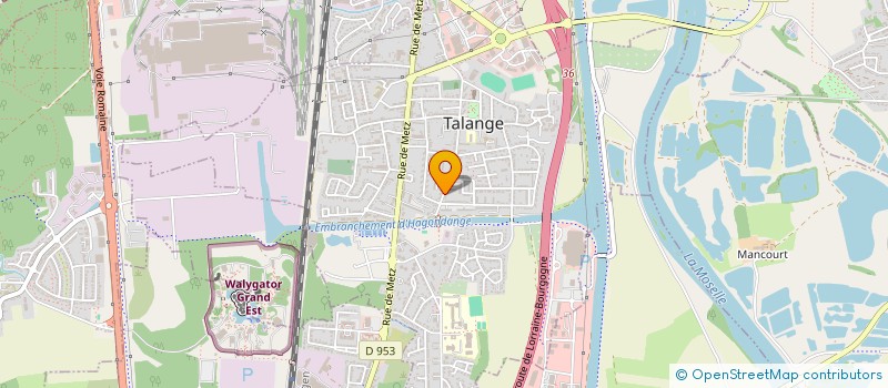 localisation de l'entreprise BEXSYS  TALANGE