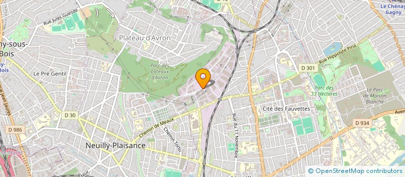 localisation de l'entreprise BEXTY INGENIERIE à NEUILLY-SUR-MARNE