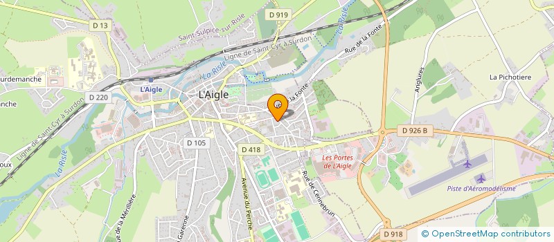 localisation de l'entreprise BEY à L AIGLE