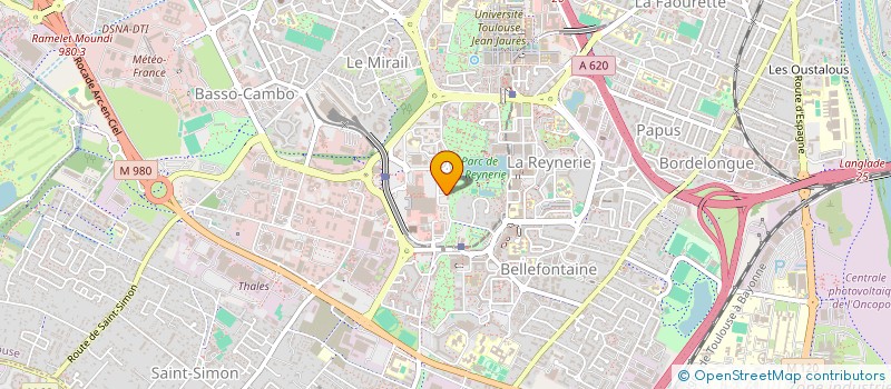 localisation de l'entreprise BEY ETANCHEITE 31 à TOULOUSE