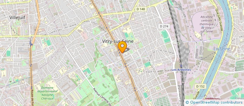 localisation de l'entreprise BEY SOUDA à VITRY-SUR-SEINE