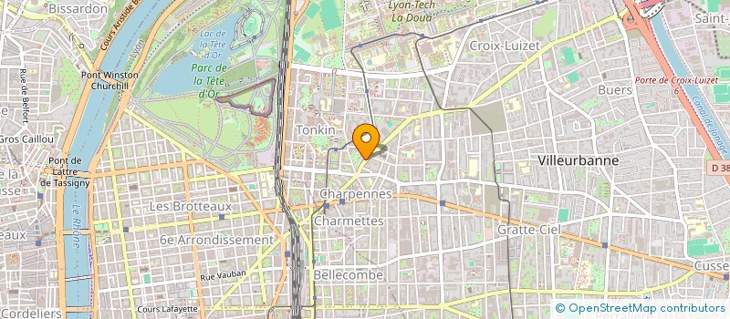 localisation de l'entreprise BEYA MARKET  VILLEURBANNE