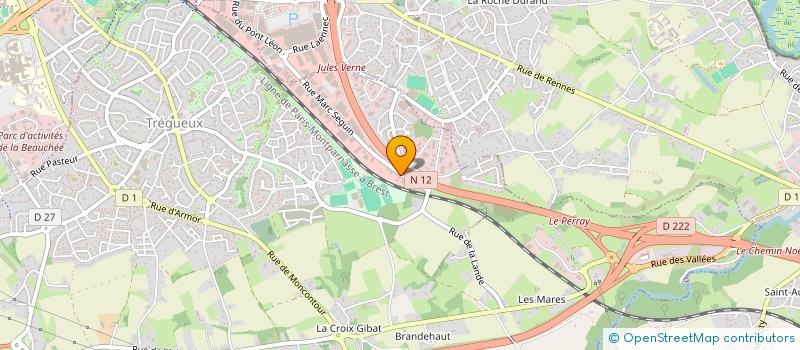 localisation de l'entreprise BEYAERT&CO  TREGUEUX