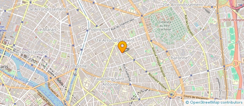 localisation de l'entreprise BEYAN à PARIS