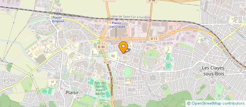 localisation de l'entreprise BEYAT TELECOM  PLAISIR