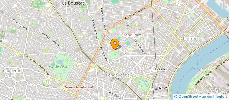 localisation de l'entreprise BEYCHAC  BORDEAUX