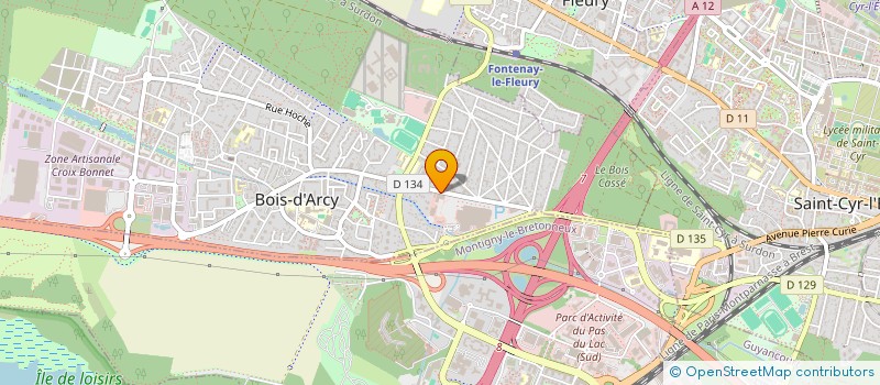 localisation de l'entreprise BEYDIUM à BOIS-D'ARCY