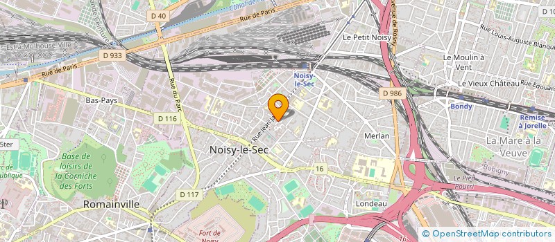 localisation de l'entreprise BEYELA COACHING & CO à NOISY-LE-SEC