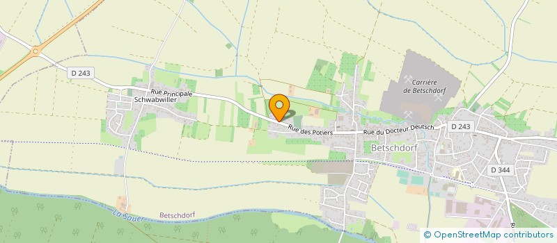 localisation de l'entreprise BEYER ENERGIES à BETSCHDORF