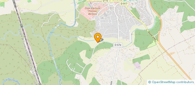 localisation de l'entreprise BEYLA  LAMBESC