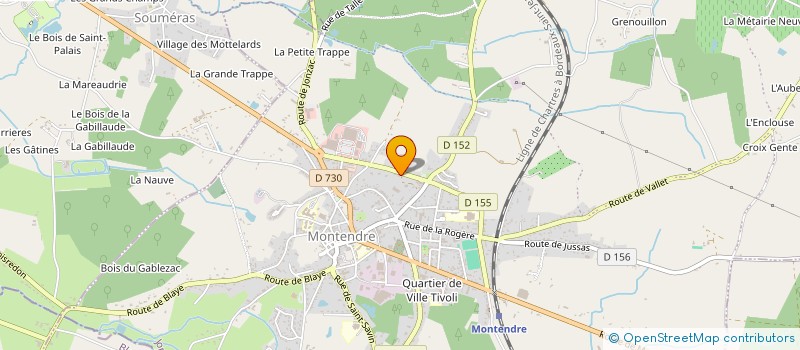 localisation de l'entreprise BEYLOT VALESSA  MONTENDRE