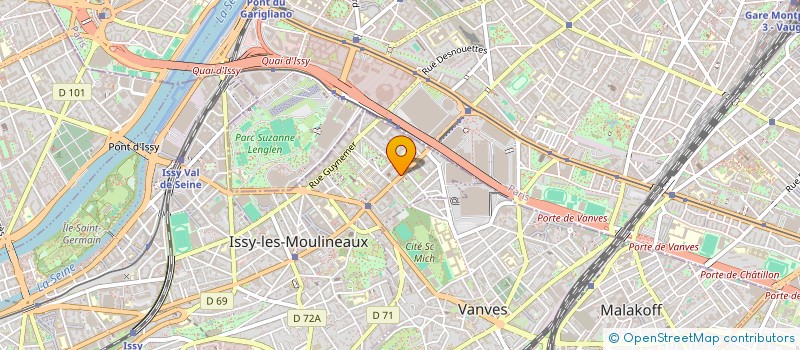 localisation de l'entreprise BEYLOUNE-ROUQUIER-SZMARA à ISSY-LES-MOULINEAUX