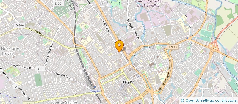 localisation de l'entreprise BEYMIK FRANCE  TROYES