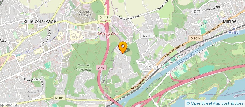 localisation de l'entreprise BEYNOST AUTO CONTROLE à BEYNOST