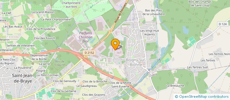 localisation de l'entreprise BEYOND AUTOMATION à BOIGNY-SUR-BIONNE