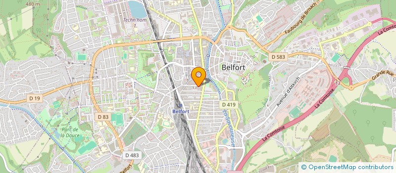 localisation de l'entreprise BEYOND CORP à BELFORT