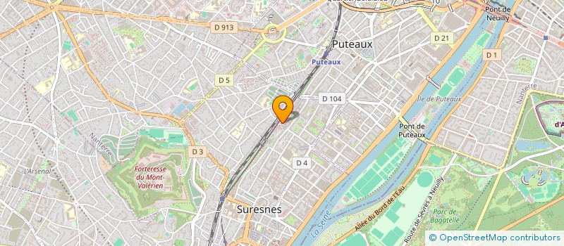 localisation de l'entreprise BEYOND DATA à SURESNES