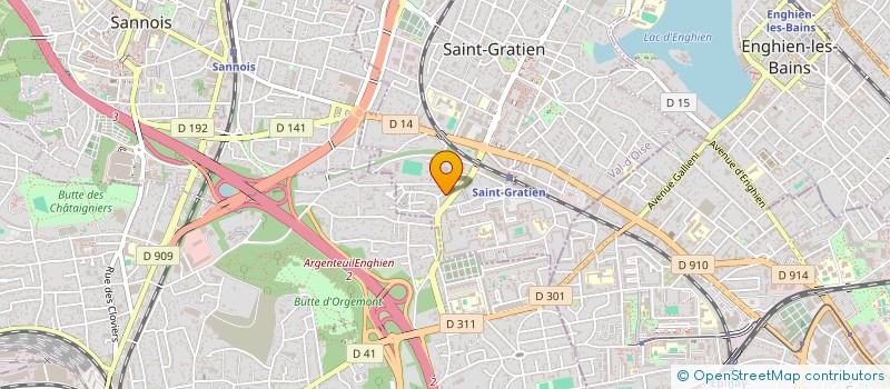 localisation de l'entreprise BEYOND DATA  SAINT-GRATIEN