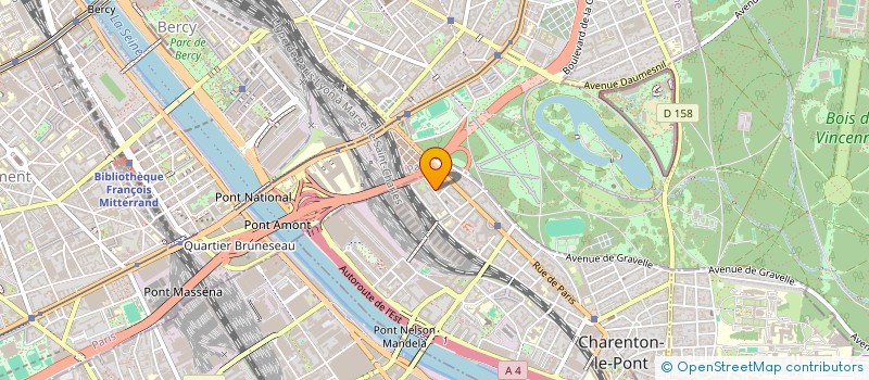 localisation de l'entreprise BEYOND HORIZONS  CHARENTON LE PONT