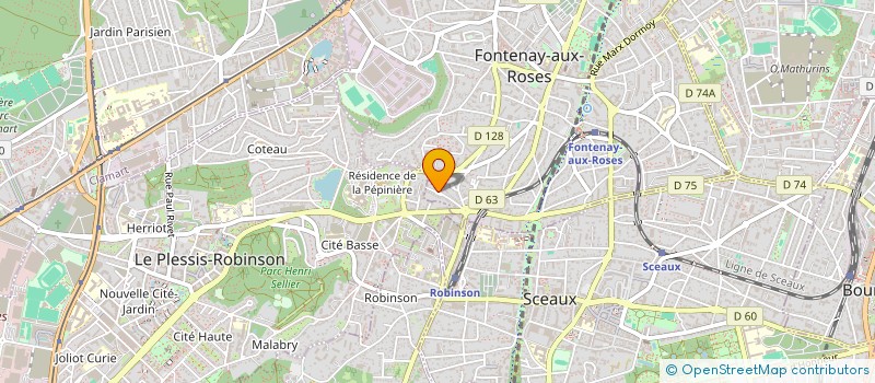 localisation de l'entreprise BEYOND INFINITY à FONTENAY-AUX-ROSES