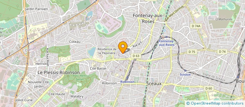 localisation de l'entreprise BEYOND INFINITY à FONTENAY-AUX-ROSES